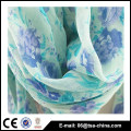 NEW flower Print Blue TASSEL Colorful polyester SPRING towel sarong